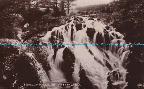 R372426 Bettys y Coed Swallow Falls H H Jones