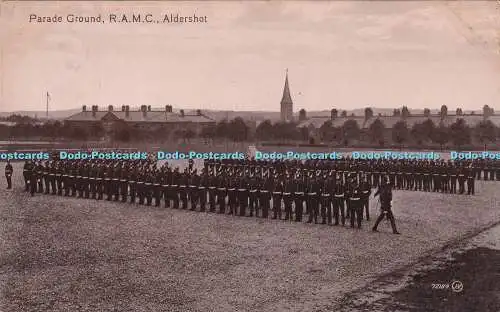 R372535 Parade Ground R A M C Aldershot 72184 J V Valentines Serie 1915