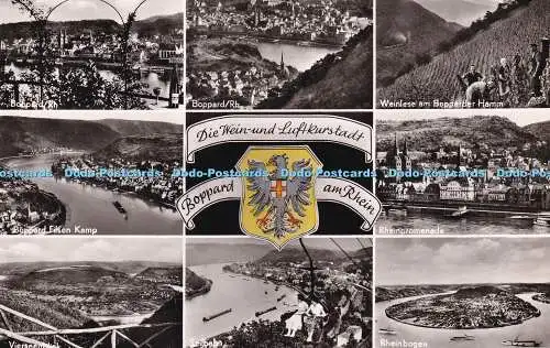 R372556 Die Wein und Luftkurstadt Boppard am Rhein F Wagner RP