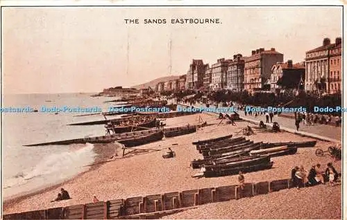 R374136 The Sands Eastbourne J E Beale 1933