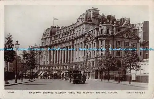 R374177 10506 1 Kingsway Showing Waldorf Hotel and Aldwych Theatre London Rotary