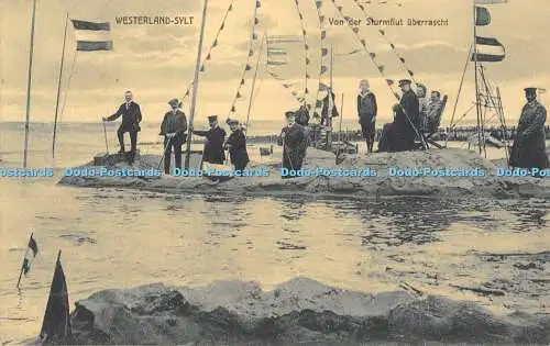 R374359 Westerland Sylt Von der Sturmflut uberrascht 51430 Atelier Germania Reise