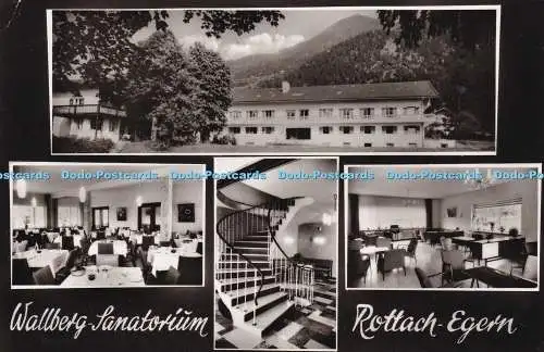 R372800 Wallberg Sanatorium Rottach Egern H van der Piepen 1966