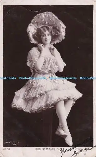R372888 Miss Gabrielle Ray 1677 R Drehfoto E C 1905