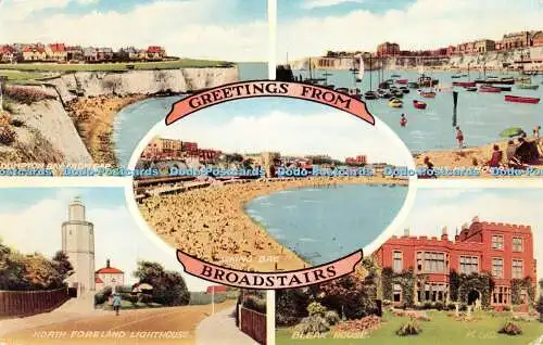 R374499 Greetings from Broadstairs K 610 Valentines Valesque 1955 Multi View