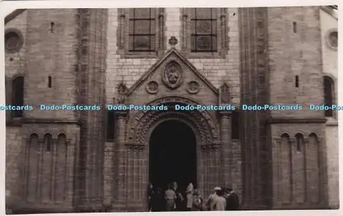 R372938 Eintritt Kirche Postkarte
