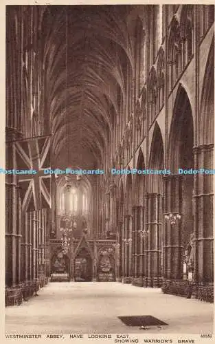 R372945 Westminster Abbey Nave Looking East Showing Warriors Grave 65552 Photoch