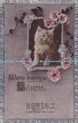 R373048 Viele glückliche Retouren Postkarte