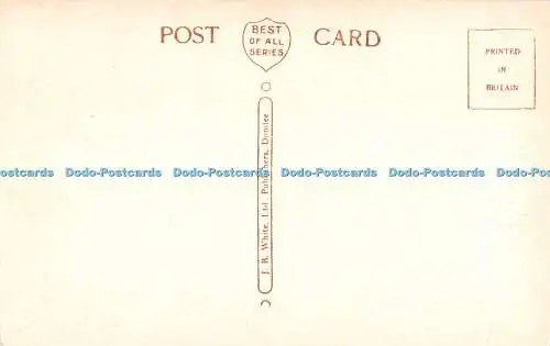 R376269 Oban Dunollie Castle and Maiden Island J B White The Best of All Series