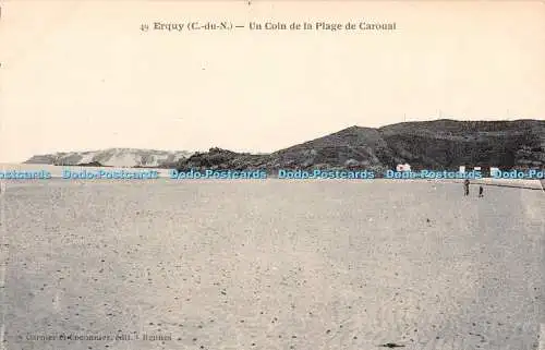 R376300 Erquy C du N Un Coin de la Plage de Caroual Garnier et Coconnier