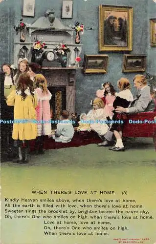 R374797 When theres Love at Home 3 Series No 4554