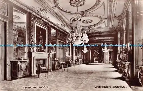 R376342 Windsor Castle Thronsaal J Pickett No 15 RP