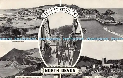 R376385 Schönheitsflecken von North Devon Woolacombe Ilfracombe aus Hillsborough Mult