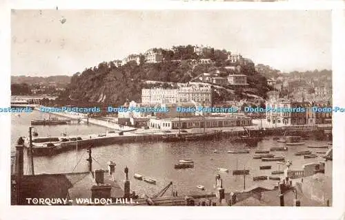 R376389 Torquay Waldon Hill Postkarte 1915