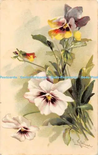 R374890 Blumen Midland Postkarte 119 M P P C 1912