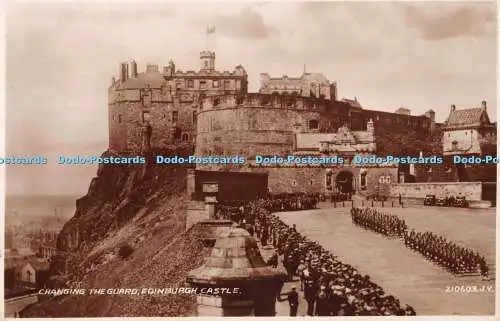 R376431 Edinburgh Castle Wachablösung Valentine RP