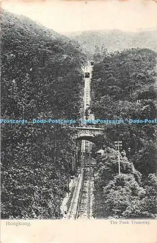 R374987 Hongkong The Peak Tramway The Hongkong Bild Postkarte Nr. 4