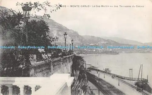 R376528 Monte Carlo Le Cap Martin vu des Terrasses du Casino