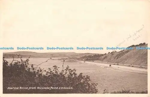 R375034 Marine Drive von Orcombe Point Exmouth M und L National Series