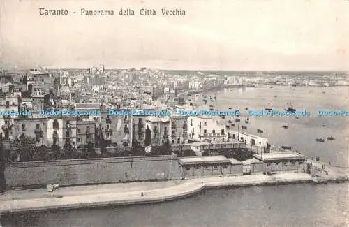 R375047 Taranto Panorama della Citta Vecchia Ediz Spagnolo DAquino