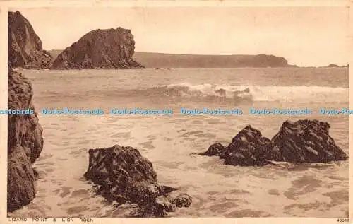 R376573 Lizard Point and Lion Rock Photochrom