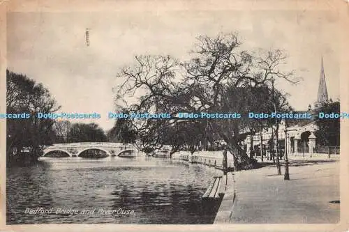 R375079 Bedford Bridge and River Ouse RP 1933