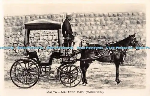 R376583 Malta Maltese Cab Carrozin RP