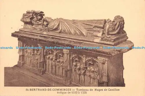 R375097 St Bertrand De Comminges Tombeau de Huges de Castillon eveque de 1333 a