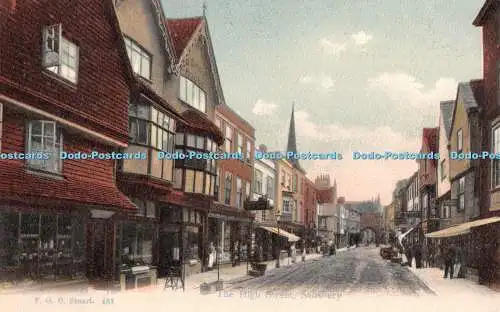 R373504 F G O Stuart 467 The High Street Salisbury