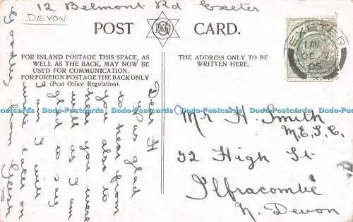 R376617 Seaton Beer Beach G D und D 1905