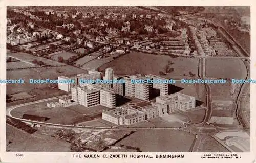 R375134 5366 The Queen Elizabeth Hospital Birmingham Aero Pictorial Air Photogra