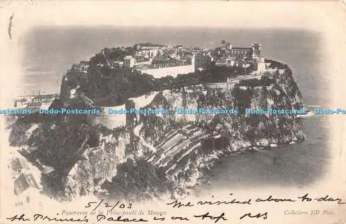 R376638 Panorama de la Principaute de Monaco ND Phot 1903