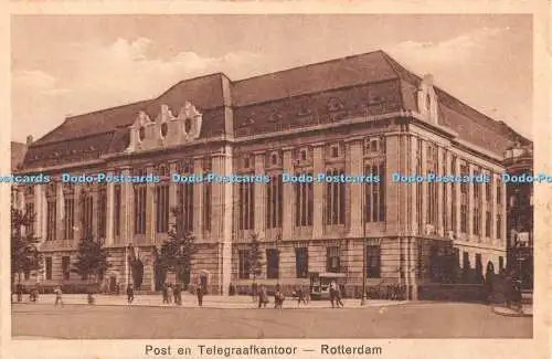 R376652 Rotterdam Post en Telegraafkantoor J Schlitten