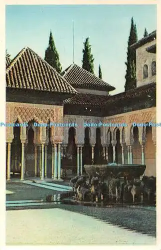 R378322 Granada 5 Albambra Patio de los Leones Fotocolor Elmar