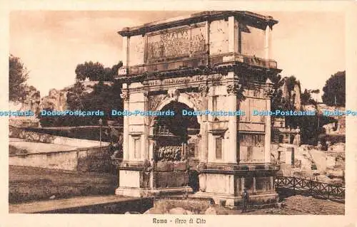 R373600 Roma Arco di Tito 3575 E V R Impact Lessing Williams