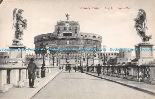 R373629 Roma Castel S Angelo e Ponte Elio STA 4946