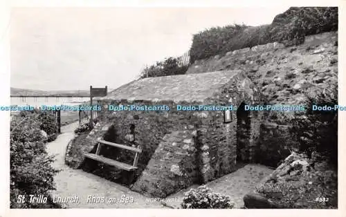 R375251 St Trillo Church Rhos on Sea North Wales 5632 RP 1961