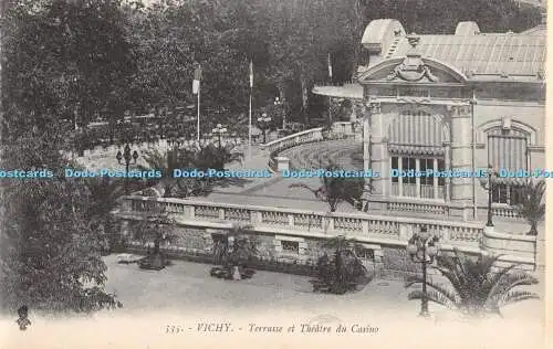 R375260 535 Vichy Terrasse et Theatre du Casino Begin St Gerand Allier