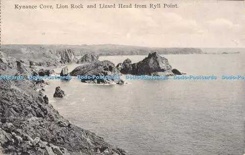 R375271 Kynance Cove Löwenfelsen und Echsenkopf von Ryll Point