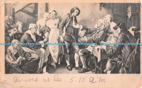 R375409 Menschen Gemälde Postkarte 1903