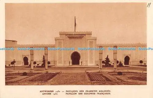 R377095 Anvers Pavillon des Colonies Francaises Geo M Potie 1930