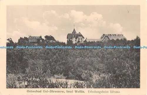 R380135 Ostseebad Ost Dievenow Insel Wollin Erholungsheim Silvana Julius Simonse
