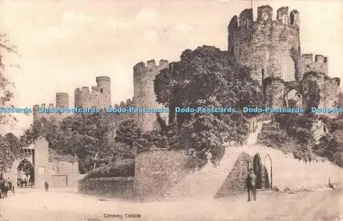 R380171 Conway Castle Postkarte