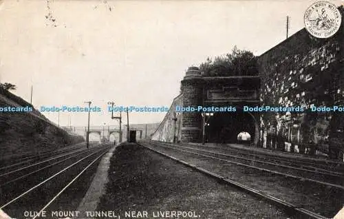 R377151 Olive Mount Tunnel Near Liverpool L and N W Railway Company 1911