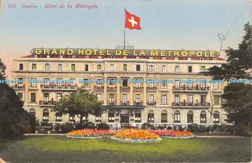 R377160 Geneve Hotel de la Metropole Jaeger