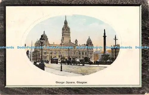 R380180 Glasgow George Square W H and Co G and A The Herald Frame Series