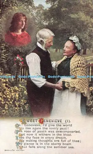 R378811 Sweet Genevieve 1 Bamforth and Co Songs Series No 4936 1