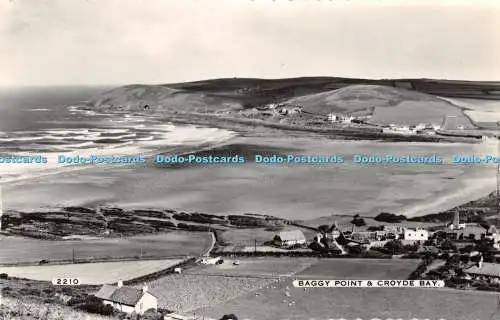 R375712 2210 Baggy Point und Croyde Bay Dearden and Wade Sunny South Echtfoto