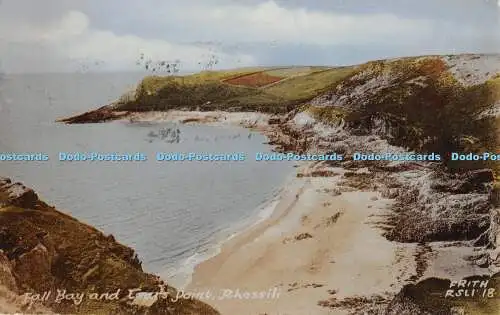 R377218 Rhossili Fall Bay and Tears Point Frith 1966