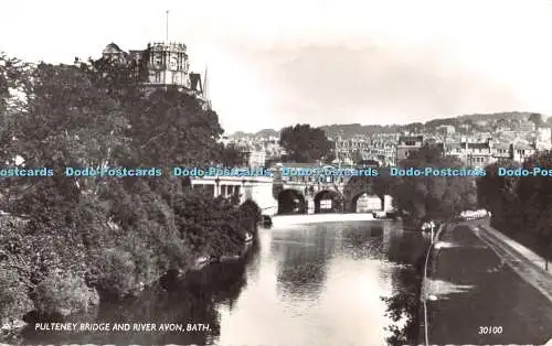 R380242 Bath Pulteney Bridge and River Avon Harvey Barton RP